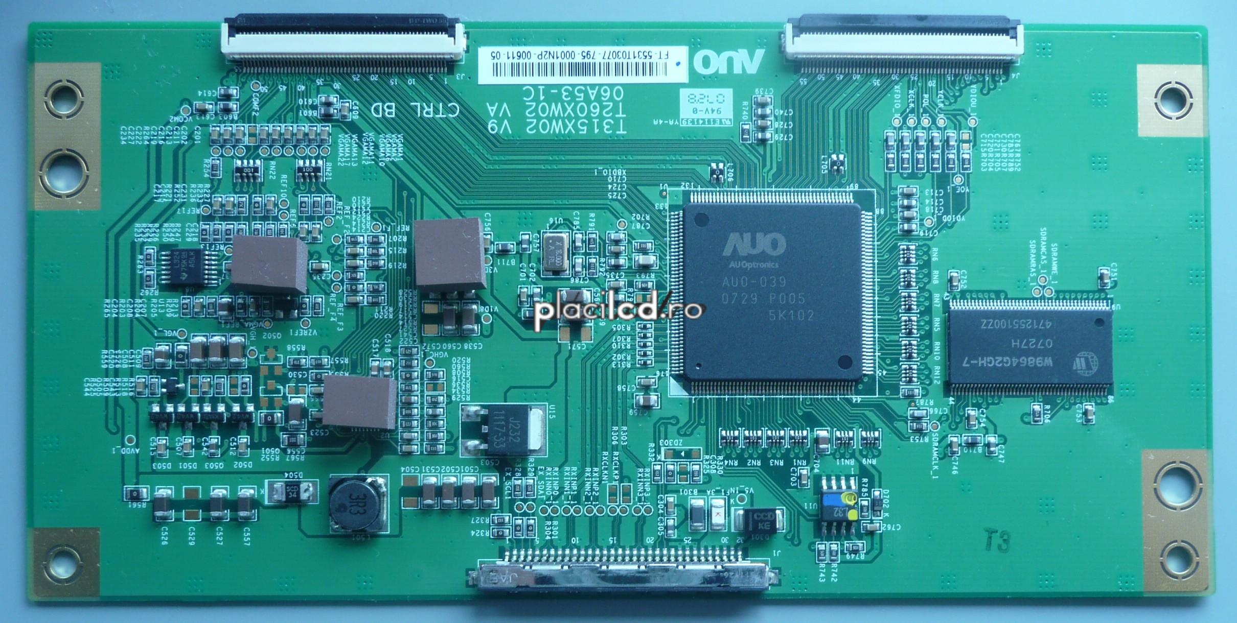 Placa LVDS T315XW02 V9 (06A53-1C)