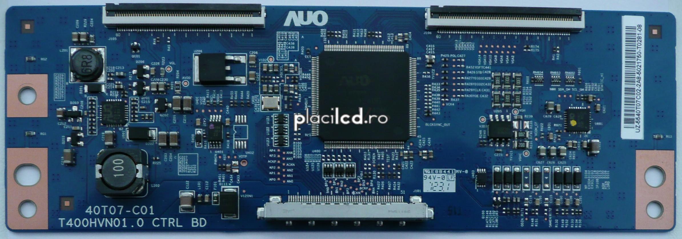 Placa LVDS T400HVN1.0 (40T07-C01)
